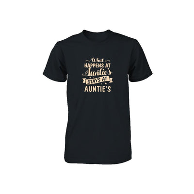 What Happens At Auntie's Stays At Auntie's Youth-Youth Shirt-Toddler T-Shirt-Black