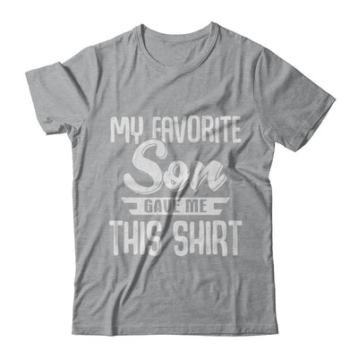My Favorite Son Gave Me This-T-Shirt & Hoodie-Classic T-Shirt-Sport Grey