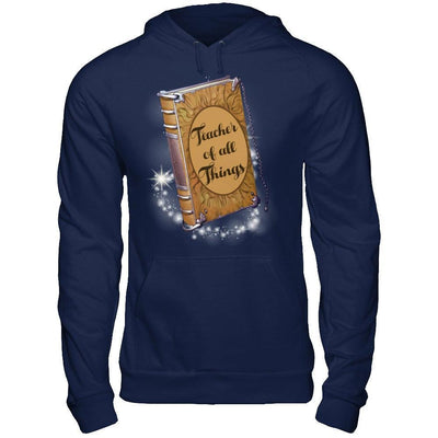 Teacher Of All Things Read Across Day-T-Shirt & Hoodie-Pullover Hoodie-Navy
