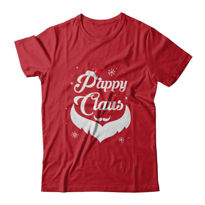Santa Beard Matching Christmas Pajamas Pappy Claus-T-Shirt & Sweatshirt-Classic T-Shirt-Red