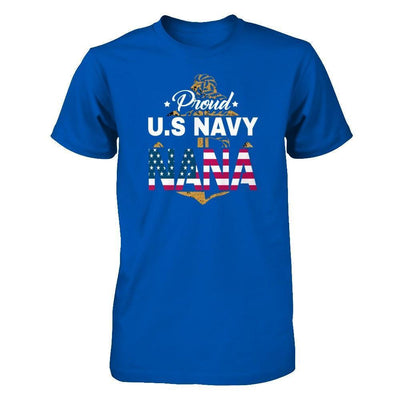 Proud US Navy Nana-T-Shirt & Hoodie-Premium T-Shirt-Royal