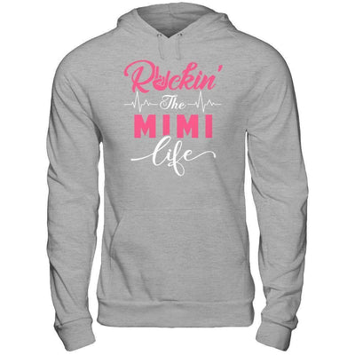 Rockin' The Mimi Life-T-Shirt & Hoodie-Pullover Hoodie-Sport Grey