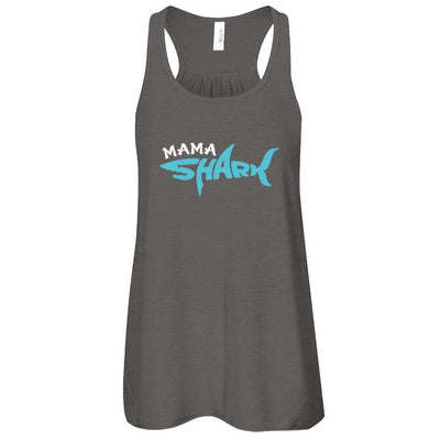 Mama Shark Lovers Best Mom-T-Shirt & Tank Top-