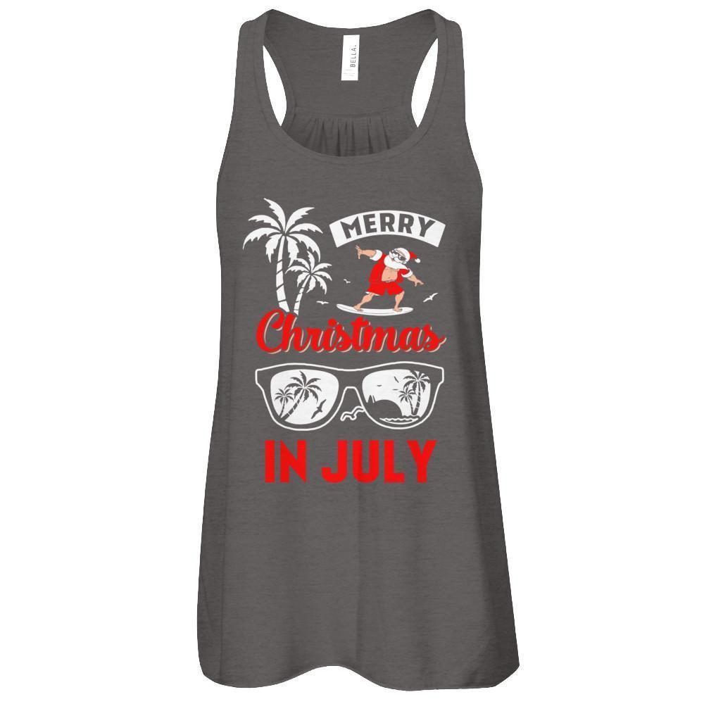 Merry Christmas In July-T-Shirt & Tank Top-