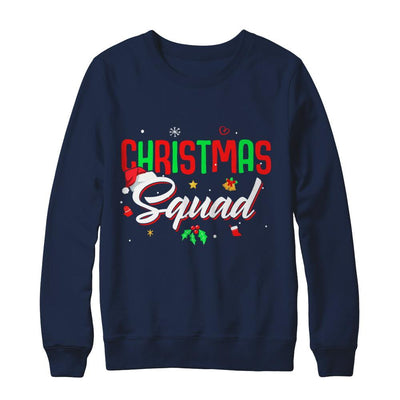 Matching Family Christmas Squad-T-Shirt & Sweatshirt-Crewneck Sweatshirt-Navy