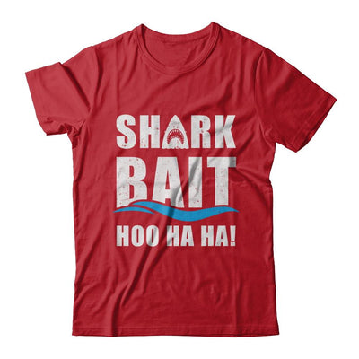 Funny Shark Bait Hoo Ha Ha Shark-T-Shirt & Hoodie-Classic T-Shirt-Red