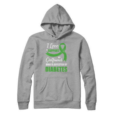 Lymphoma Awareness Support Green Girlfriend Boyfriend-T-Shirt & Hoodie-Pullover Hoodie-Light Steel