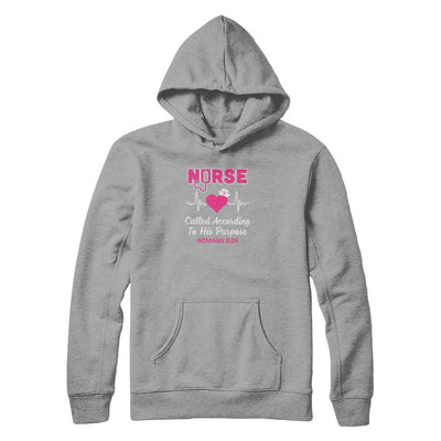 Nursing Nurse Called According To His Purpose-T-Shirt & Tank Top-Pullover Hoodie-Light Steel