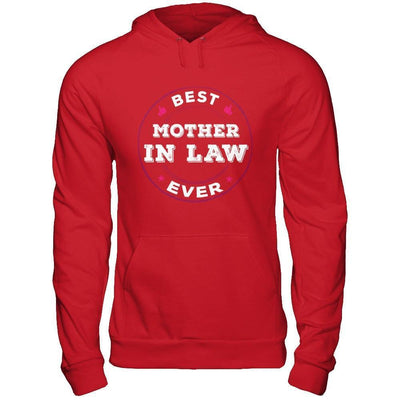 Best Mother In Law Ever-T-Shirt & Hoodie-Pullover Hoodie-Red