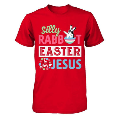Dabbing Silly Rabbit Easter Is For Jesus-T-Shirt & Hoodie-