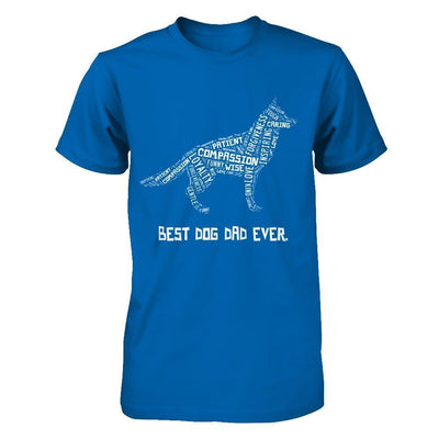 Best Dog Dad Ever German Shepherd Lovers-T-Shirt & Hoodie-Classic T-Shirt-Royal