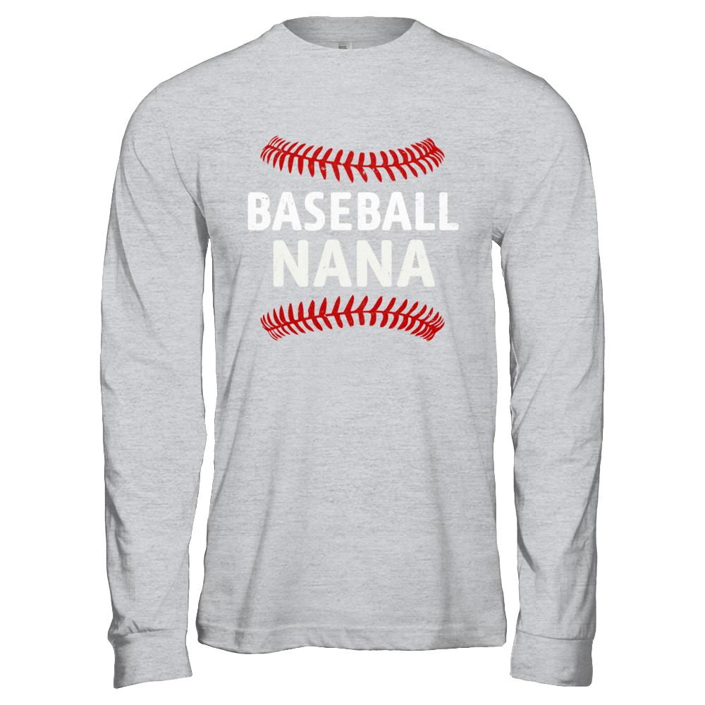 Baseball Nana-T-Shirt & Hoodie-