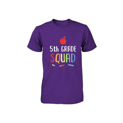 5th Grade Squad Back To School Teacher Fifth Grade Youth-Youth Shirt-