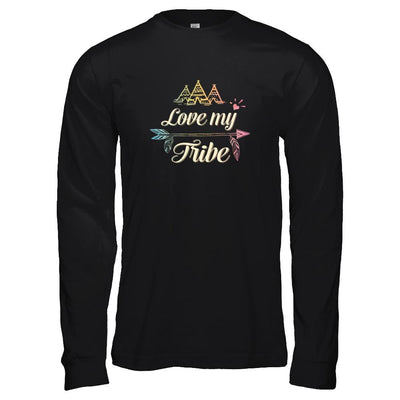 Love My Tribe-T-Shirt & Tank Top-Long Sleeve T-Shirt-Black