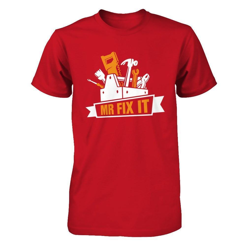 Mr Fix It-T-Shirt & Hoodie-Classic T-Shirt-Red