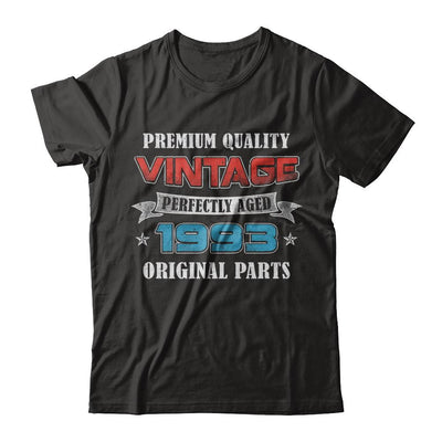 Vintage Premium Prefectly Aged 1993 28th Birthday Gift-T-Shirt & Hoodie-Classic T-Shirt-Black