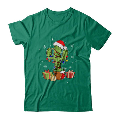 Merry Christmas Succulent Plants Christmas Cactus-T-Shirt & Sweatshirt-Classic T-Shirt-Kelly Green