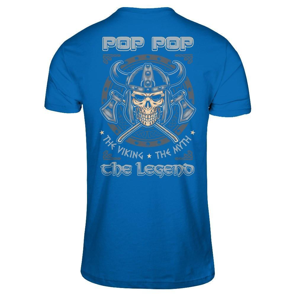 Pop Pop The Viking The Myth The Legend-T-Shirt & Hoodie-Classic T-Shirt-Royal