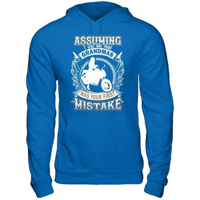 Assuming I Was Like Most Grandmas Was You First Mistake-T-Shirt & Hoodie-Pullover Hoodie-Royal