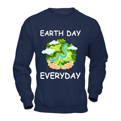 Animals On Earth Day Everyday 2018-T-Shirt & Hoodie-Crewneck Sweatshirt-Navy