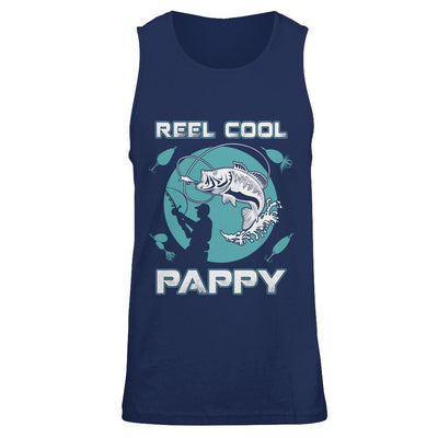 Reel Cool Pappy-T-Shirt & Hoodie-Unisex Tank-Navy