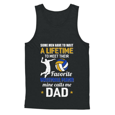 Funny My Favorite Volleyball Player Calls Me Dad-T-Shirt & Hoodie-