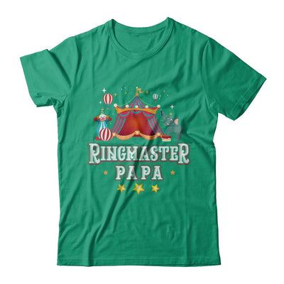 Ringmaster Papa Circus Carnival Children Party-T-Shirt & Hoodie-Classic T-Shirt-Kelly Green