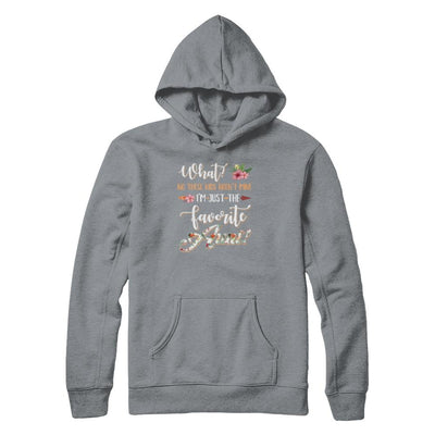 What No These Kids Aren't Mine I'm Just The Favorite Aunt-T-Shirt & Tank Top-Pullover Hoodie-Light Steel