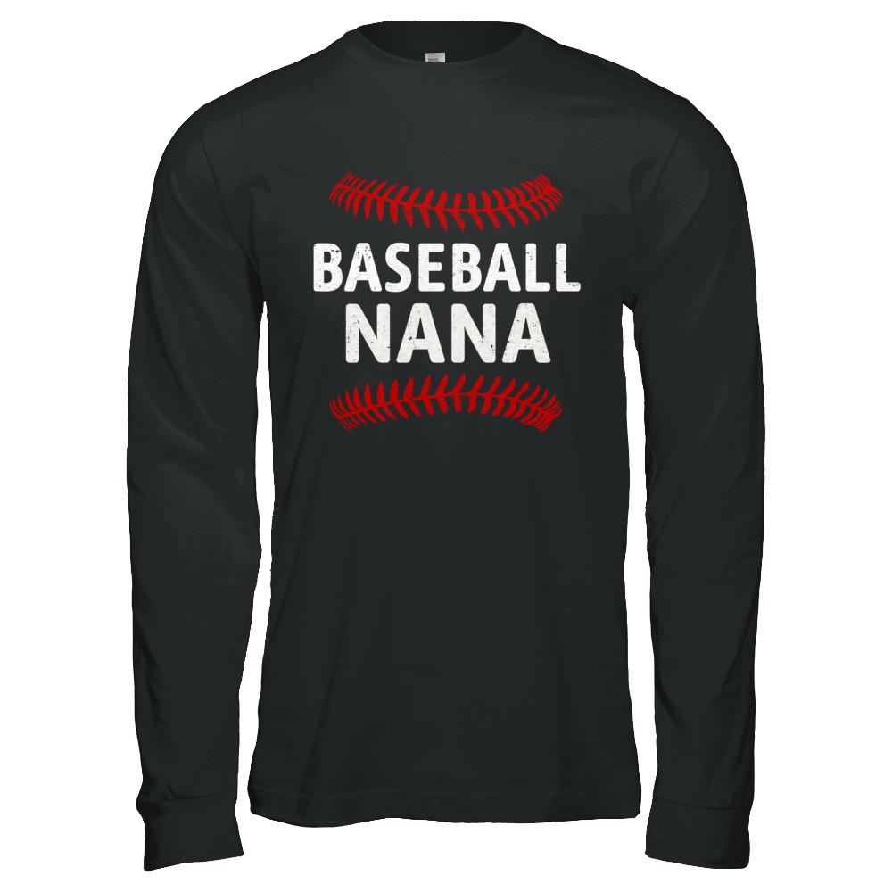 Baseball Nana-T-Shirt & Hoodie-