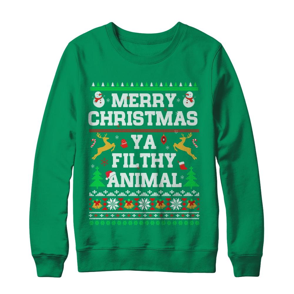 Merry Christmas Filthy Animal Ugly Sweater