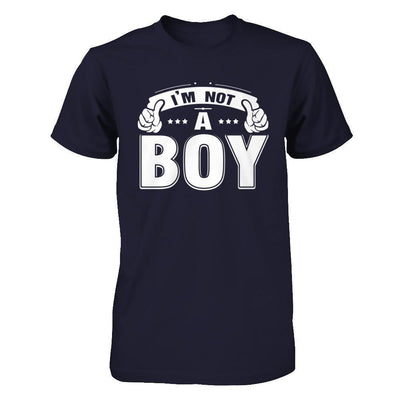 I'm Not A Boy-T-Shirt & Hoodie-Premium T-Shirt-Midnight Navy