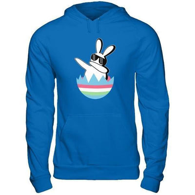 Dabbing Hip Hop Bunny Easter-T-Shirt & Hoodie-Pullover Hoodie-Royal