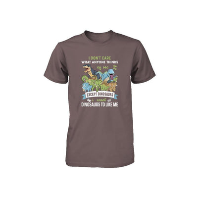 I Don't Care Except Dinosaurs Want Dinosaurs To Like Me Youth-Youth Shirt-Youth T-Shirt-Asphalt