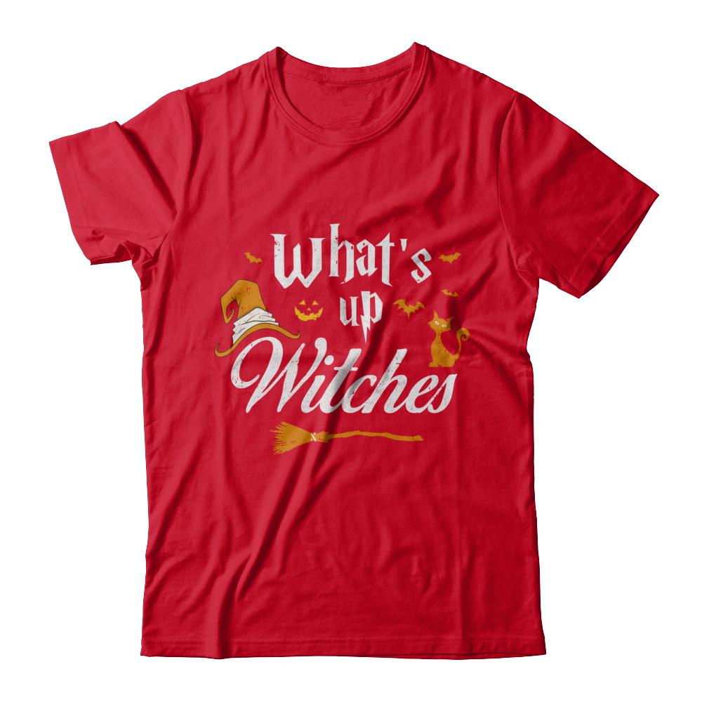 What's Up Witches-T-Shirt & Sweatshirt-Premium T-Shirt-Red