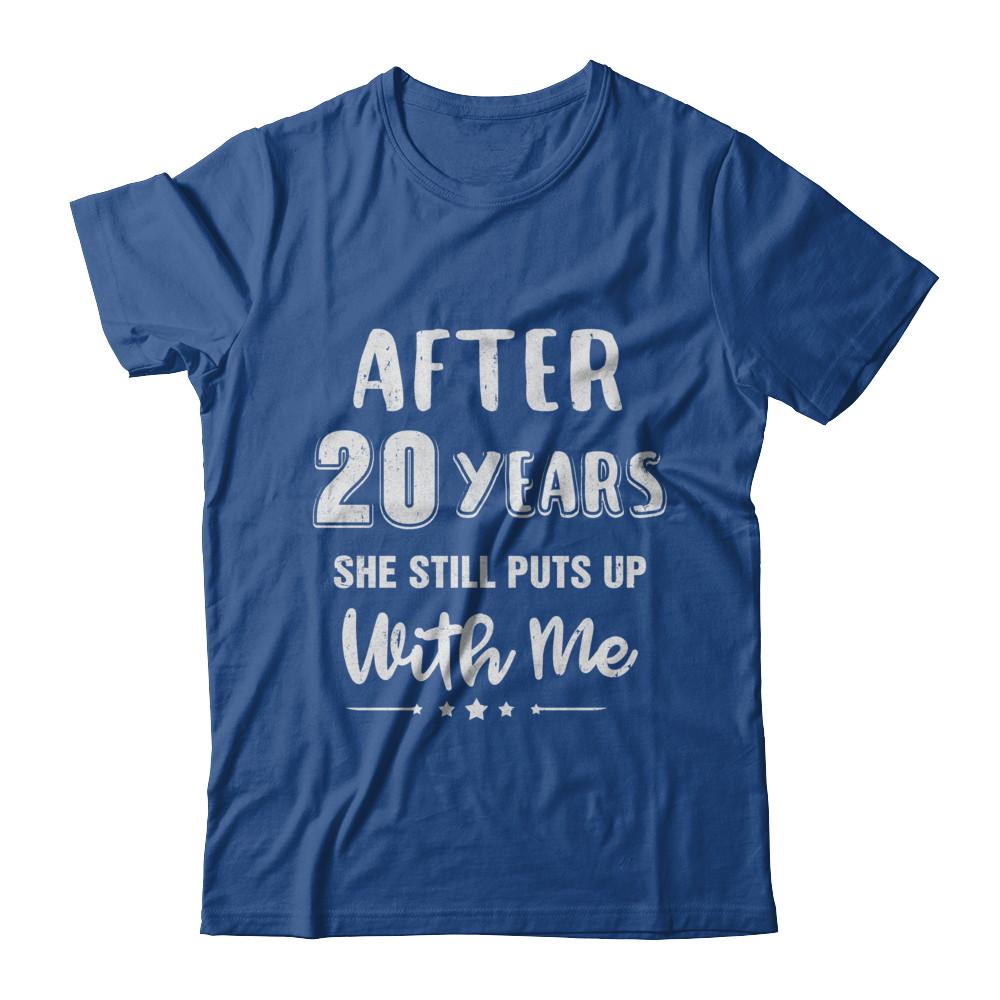 20Th Wedding Anniversary Funny Husband Gift-T-Shirt & Hoodie-Classic T-Shirt-Royal