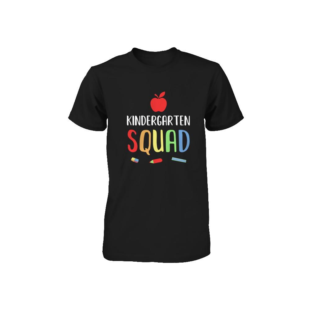 Kindergarten Squad Back To School Teacher Gift Youth-Youth Shirt-Toddler T-Shirt-Black