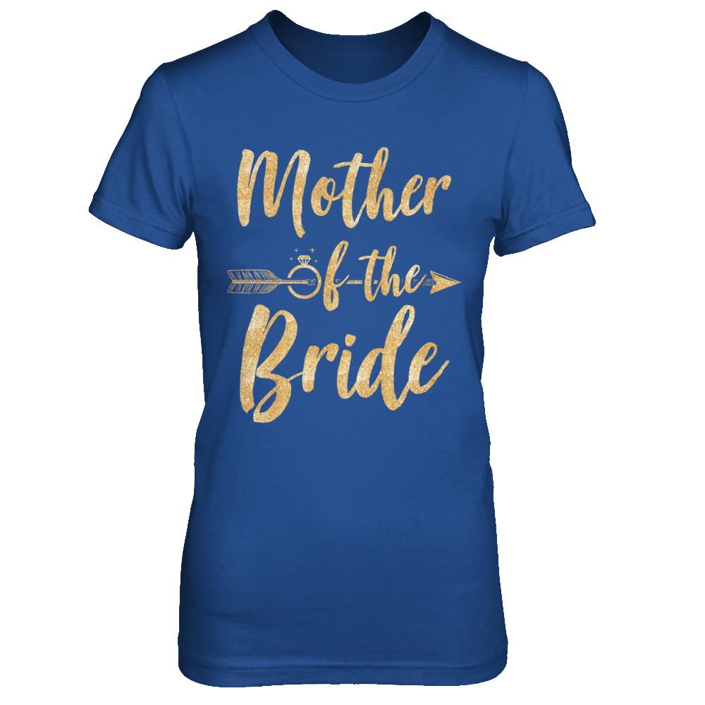 Mother Of The Bride Mothers Day-T-Shirt & Hoodie-Women's T-Shirt-Royal