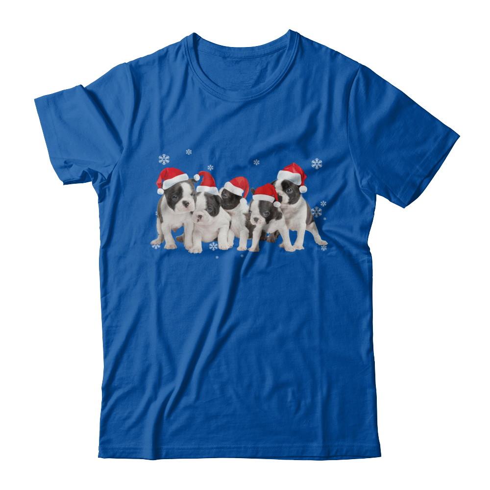 Funny Pit bull Puppies Christmas Dog Gift-T-Shirt & Hoodie-Premium T-Shirt-Royal