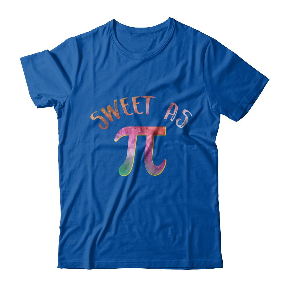 Sweet As Pi Day Teacher 3.14 Funny Math-T-Shirt & Hoodie-Premium T-Shirt-Royal