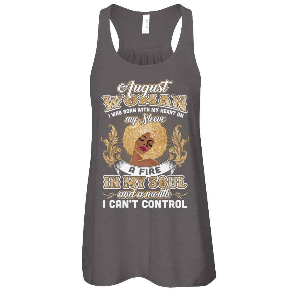 I'm An August Woman Funny Birthday-T-Shirt & Tank Top-