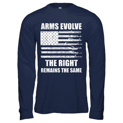 Arms Evolve The Right Remains The Same Gun Right-T-Shirt & Hoodie-