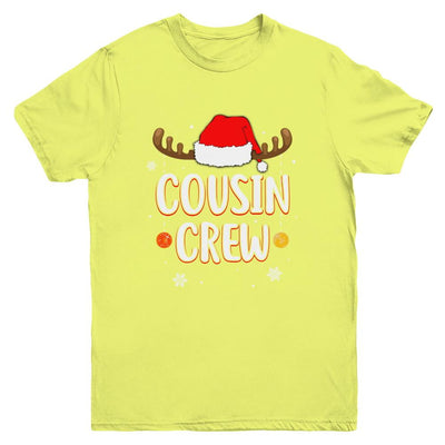 Cousin Crew Reindeer Matching Family Christmas Youth-Youth Shirt-Youth T-Shirt-Daisy