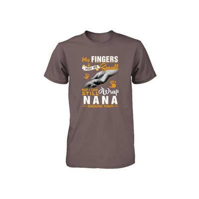 My Fingers May Be Small But I Can Still Wrap Nana Youth-Youth Shirt-Youth T-Shirt-Asphalt