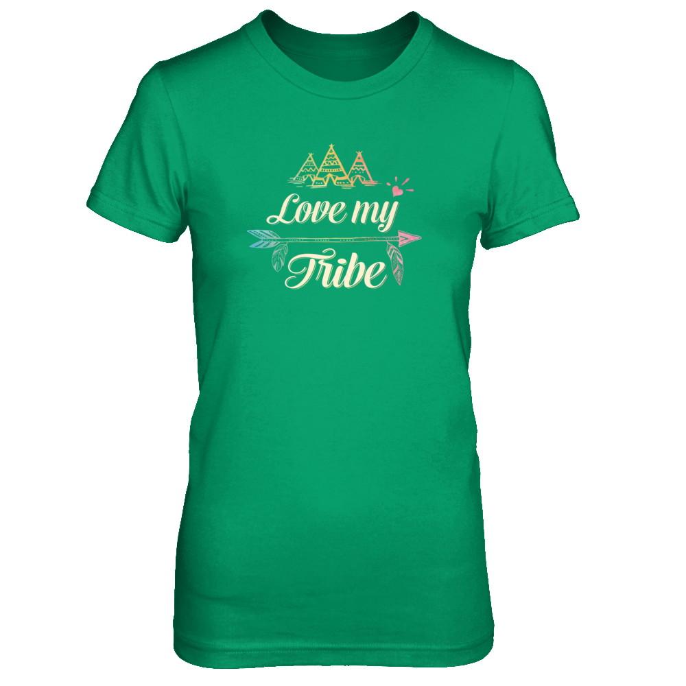 Love My Tribe-T-Shirt & Tank Top-Women's T-Shirt-Irish Green