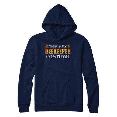 This Is My Beekeeper Costume Funny Halloween-T-Shirt & Hoodie-Pullover Hoodie-Navy
