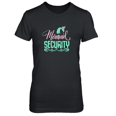 Mermaid Security-T-Shirt & Tank Top-Women's T-Shirt-Black