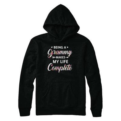 Being A Grammy Makes My Life Complete Mothers Day-T-Shirt & Hoodie-Pullover Hoodie-Black