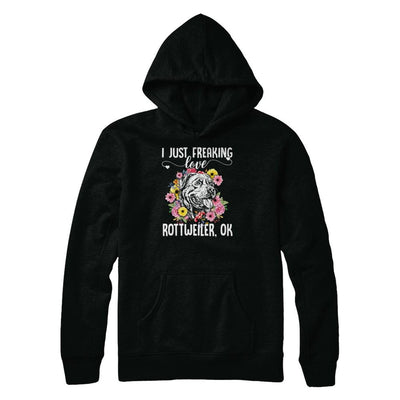 Dog I Just Freaking Love Rottweiler-T-Shirt & Tank Top-