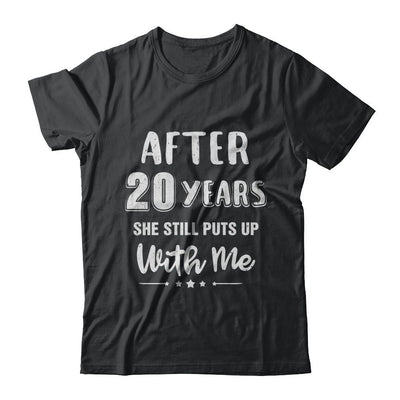 20Th Wedding Anniversary Funny Husband Gift-T-Shirt & Hoodie-Classic T-Shirt-Black