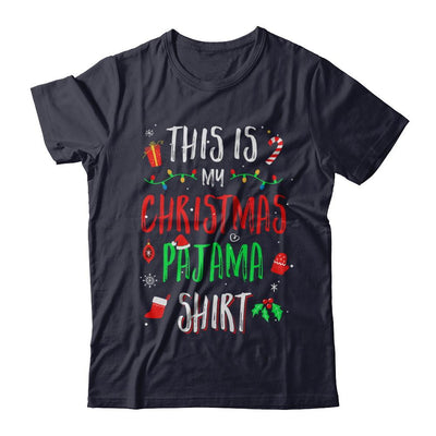 This Is My Christmas Pajama-T-Shirt & Sweatshirt-Premium T-Shirt-Midnight Navy